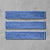 Skinny Navy Metro Tile Tiles - Glazed